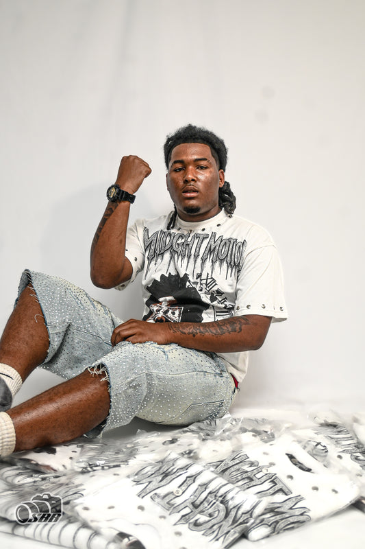 Cropped “777” T-shirts