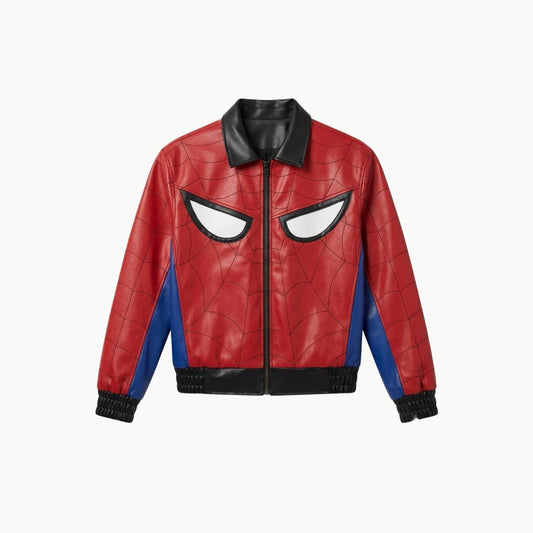 Spider Man Reversible Leather Jacket