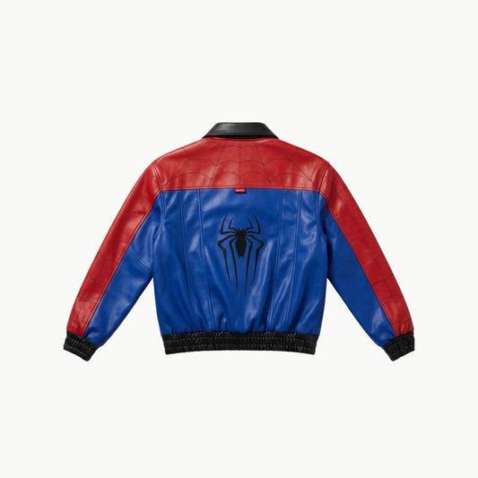 Spider Man Reversible Leather Jacket